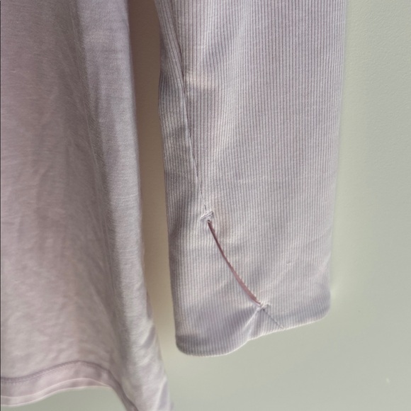 Athleta Lilac Essence Hooded Tunic Activewear Pullover Top M - Picture 4 of 6